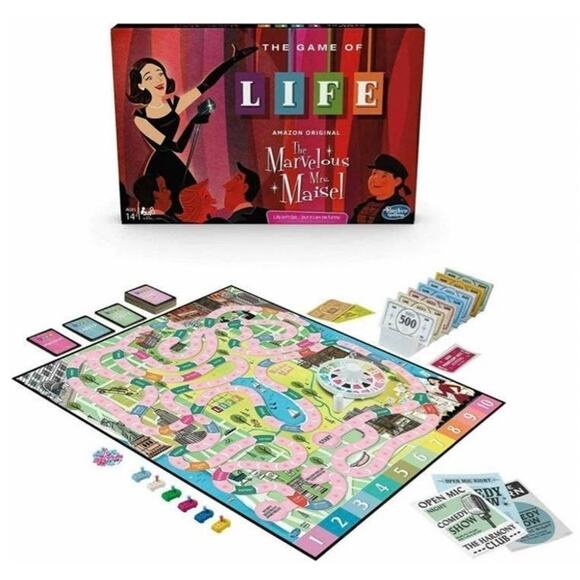The game of life the marvelous mrs. Maisel New in packaging - Picture 2 of 2